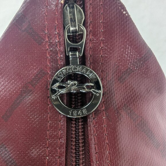 Authentic Longchamp Le Pliage Model Deposit Special Edition Red Jockey Pattern - Picture 3 of 16